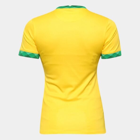 Camisa Seleção Brasil I 20/21 s/n° Torcedor Nike Feminina - Amarelo e Verde