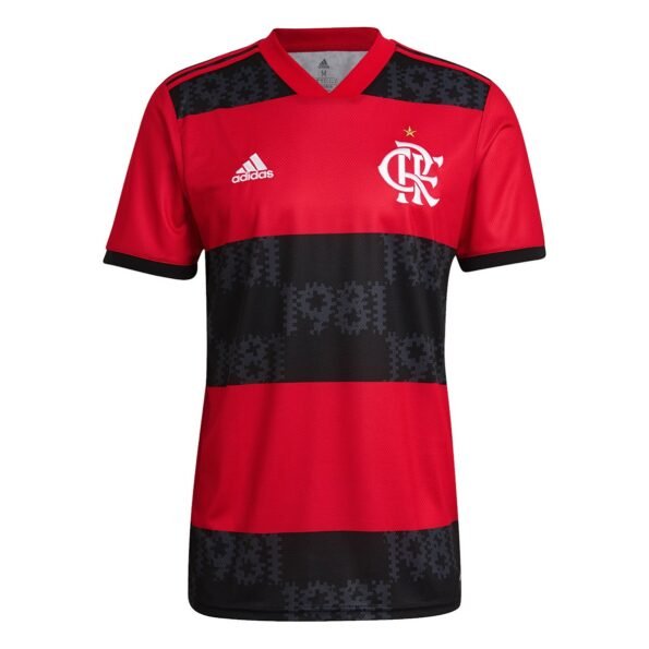 Camisa Flamengo Titular Vermelha 2021/22 Masculina