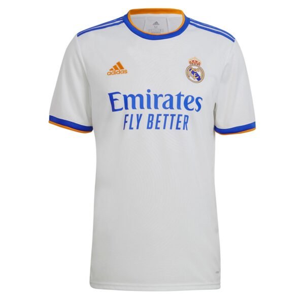 Camisa Real Madrid Home 21/22 Masculina Branco