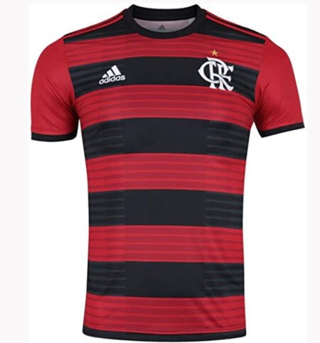 Camisa Flamengo 2018/19 Vermelha Retrô Titular Masculina