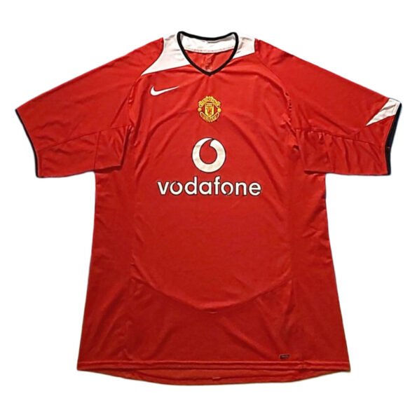 Camisa Retrô Manchester United 2004/06 Vermelha Masculina