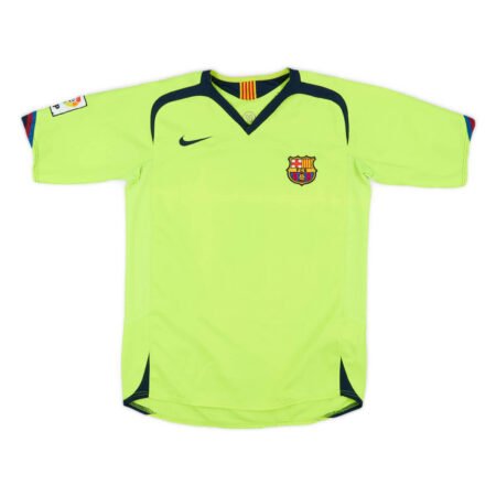 Camisa Retrô Barcelona 2005/06 Away Masculina