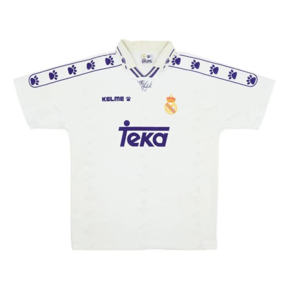 Camisa Retrô Real Madrid 1996/97 Home Masculina