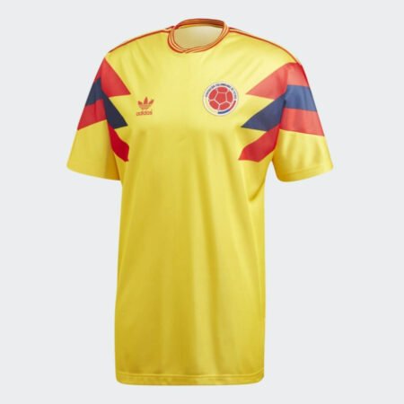 Camisa Retrô Seleção da Colômbia 1990 Home Masculina