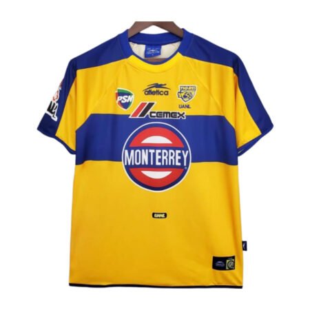 Camisa Retrô Tigres 2001/02 Masculina Home