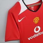 Camisa Retrô Manchester United 200406 Vermelha Masculina