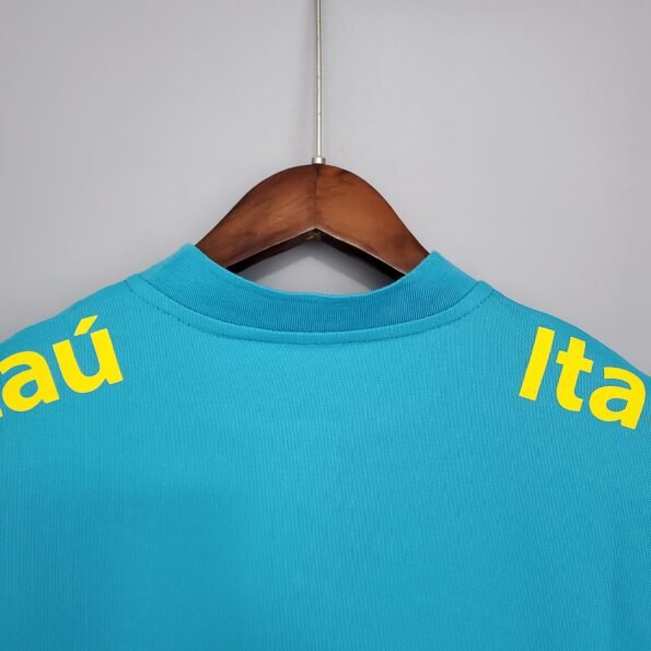 Camisa do Brasil Polo azul claro