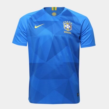 Camisa do Brasil azul 2018