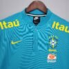 Camisa do Brasil Polo azul claro