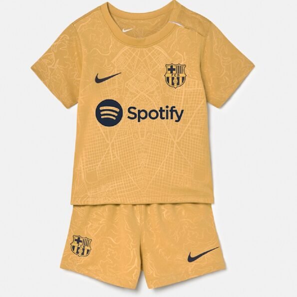 Kit Infantil Barcelona Dourado Unissex