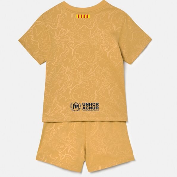 Kit Infantil Barcelona Dourado Unissex