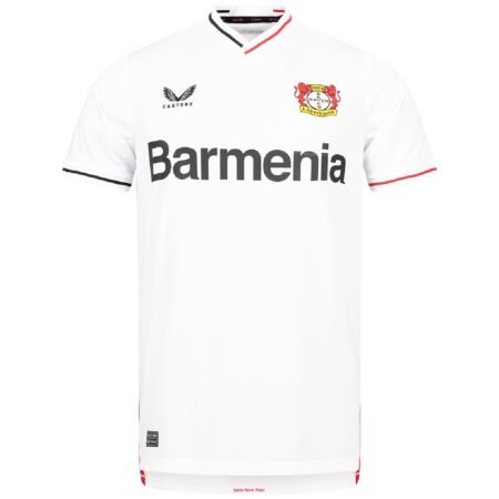 Camisa Bayer Leverkusen Branca Away 2022/