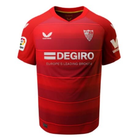 Camisa Sevilla Away Vermelha 2022/23 Masculina