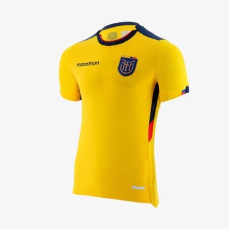 Camisa do Equador Amarela Copa do Mundo 2022 Masculina