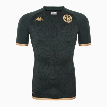 Camisa da Tunísia Verde Copa do Mundo 2022 Masculina