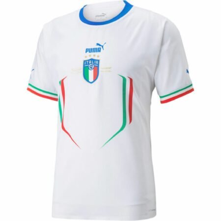 Camisa da Itália Branca Copa do Mundo 2022 Masculina