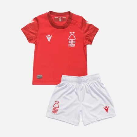 Conjunto Infantil Nottingham Forest Vermelho 2022/23