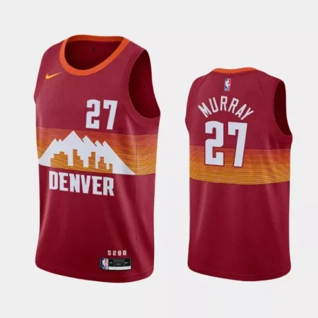 Regata NBA Denver Nuggets Murray 27 Vermelha