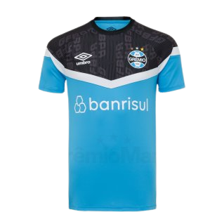 Camisa Grêmio Treino Azul 2023/24 Masculina