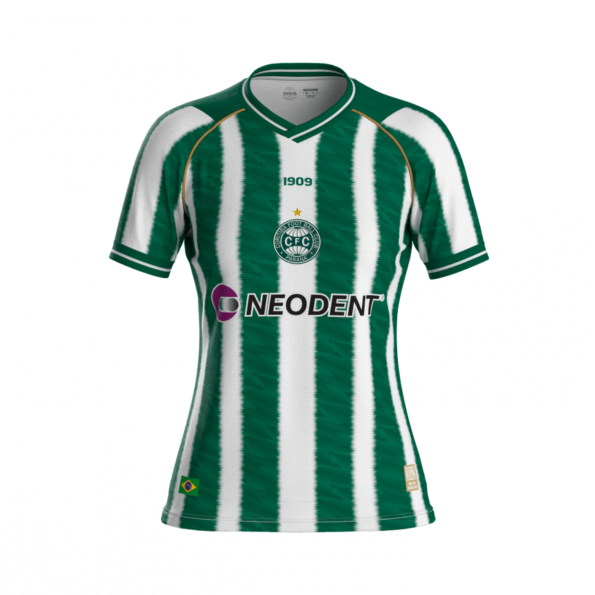 Nova Camisa Coritiba Verde 2023/24 Feminina