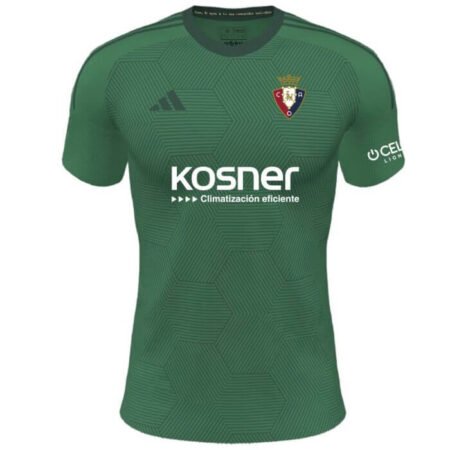 Nova Camisa Osasuna Verde 2023/24 Masculina