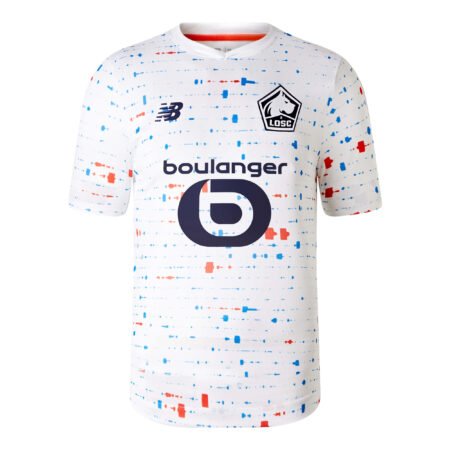 Nova Camisa Lille Branca 2023/24 Masculina