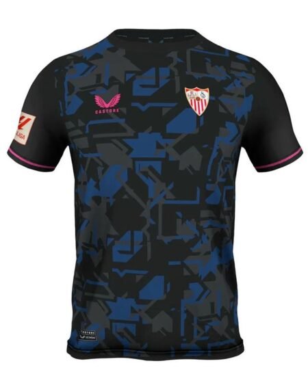 Nova Camisa Sevilla Preta 3 2023/24 Masculina