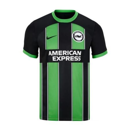 Camisa Brighton & Hove Albion Verde e Preta 2023/24 Masculina