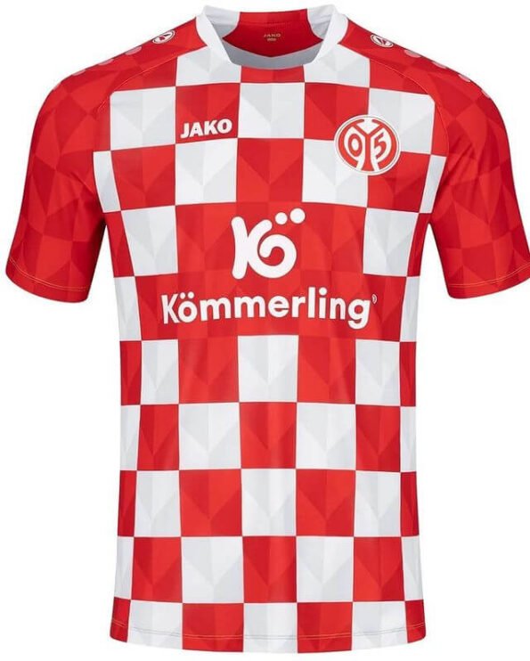 Nova Camisa Mainz 05 Vermelha Home 2023/24 Masculina