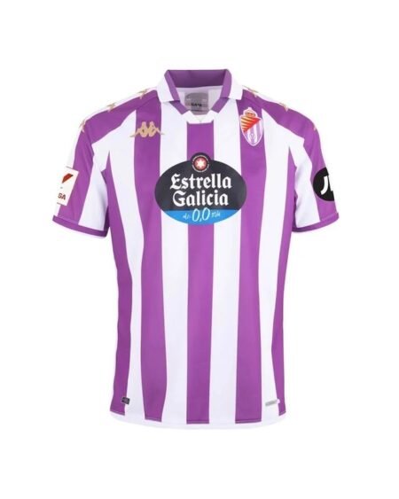 Nova Camisa Real Valladolid Home Roxo 2023/24 Masculina