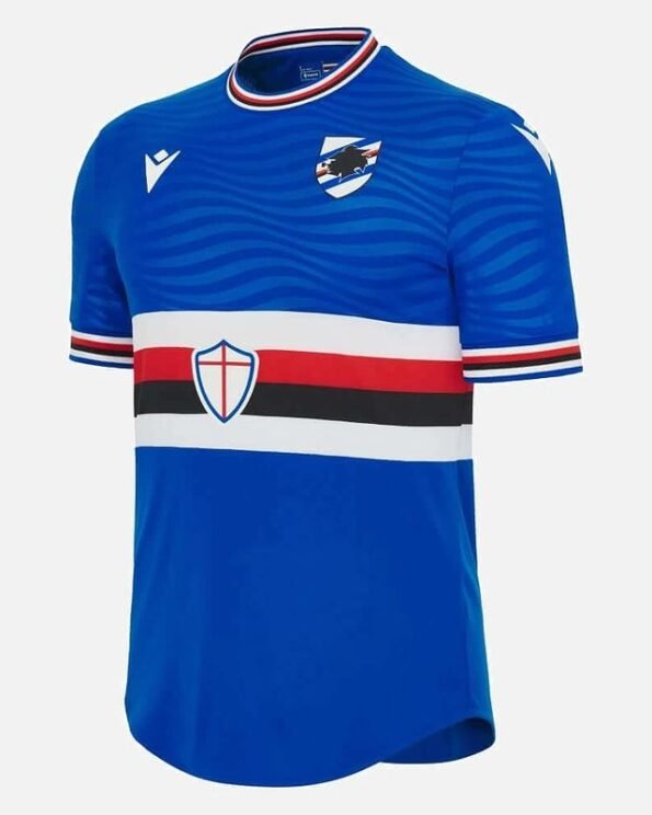 Nova Camisa Sampdoria Azul 2023/24 Masculina