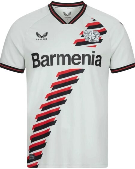 Nova Camisa Bayer Leverkusen Branca 2 2023/24 Masculina