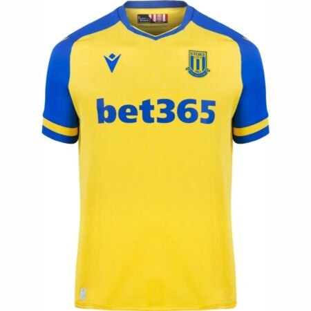 Nova Camisa Stoke City 3 Amarela 2023/24 Masculina