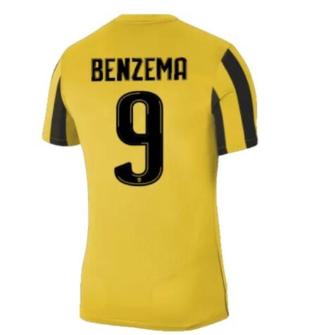 Camisa AL-ittihad Benzema Amarela 2022/23 Masculinav