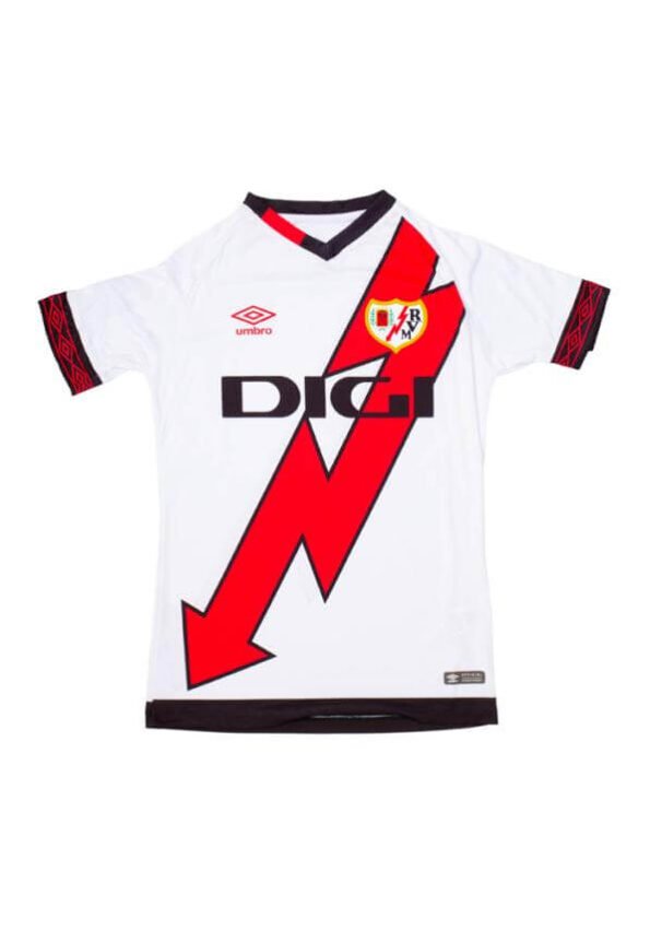 Camisa Rayo Vallecano Home Branca 2022/23 Masculina