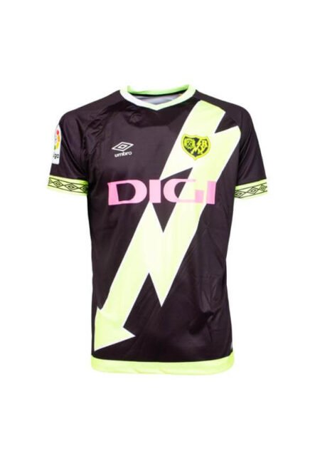 Camisa Rayo Vallecano Third Preta 2022/23 Masculina