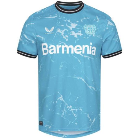 Nova Camisa Bayer Leverkusen 3 Azul 2023/24 Masculin