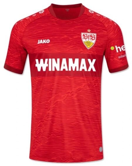 Nova Camisa do Stuttgart 2 Vermelha 2023/24 Masculina