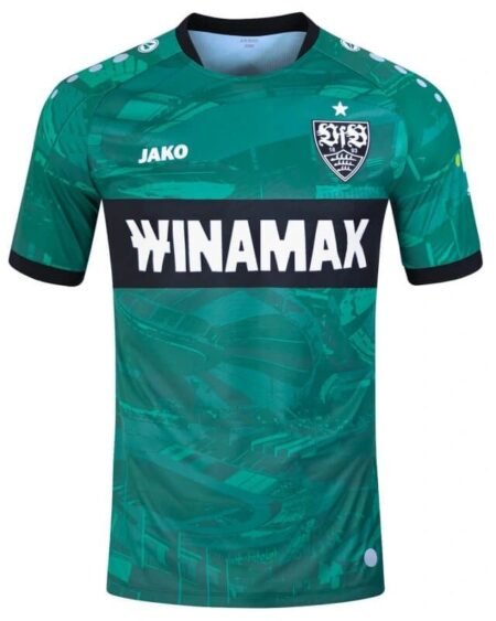 Nova Camisa do Stuttgart Verde 2023/24 Masculina