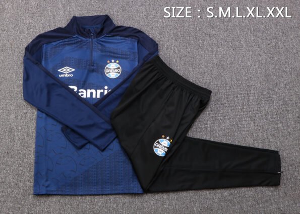 Conjunto de Treino Grêmio Jaqueta+Calça Azul Escuro 2022/23