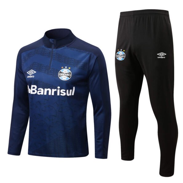 Conjunto de Treino Grêmio Jaqueta+Calça Azul Escuro 2022/23