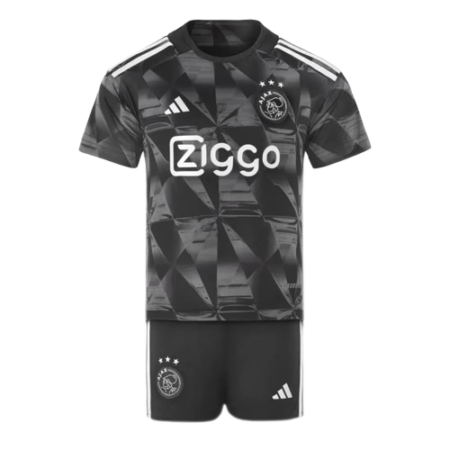 Kit Infantil Ajax Diamantes 3 Preta 2023/24 Unissex