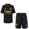 Kit Infantil do Real Madrid 3 Preta 2023/24 Unissex