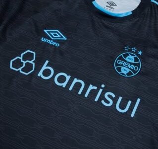 Camisa do Grêmio 3 Preta 120 Anos 2023/24 Masculina