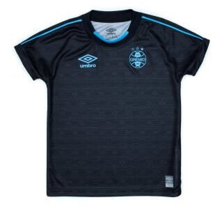 Kit Infantil do Grêmio 3 Preta 120 Anos 2023/24