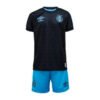 Kit Infantil do Grêmio 3 Preta 120 Anos 2023/24