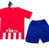 Kit Infantil Atlético de Madrid Home Vermelha 2023/24 Unissex