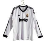 Camisa Real Madrid Home Branca 2012/13 Manga Longa