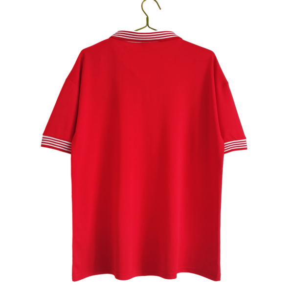 Camisa Manchester United Home Vermelho 1977 Masculina