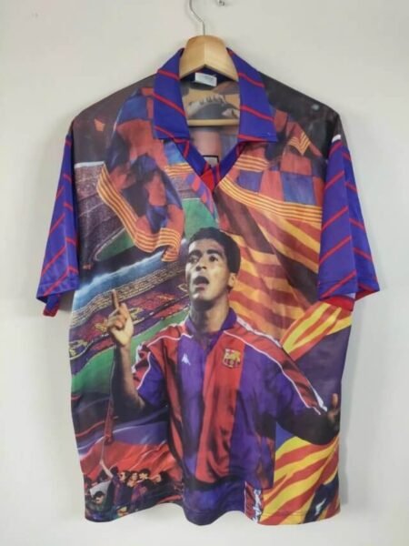 Camisa Barcelona Romário Retrô